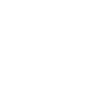 White award ribbon with a star in the center on a transparent background.